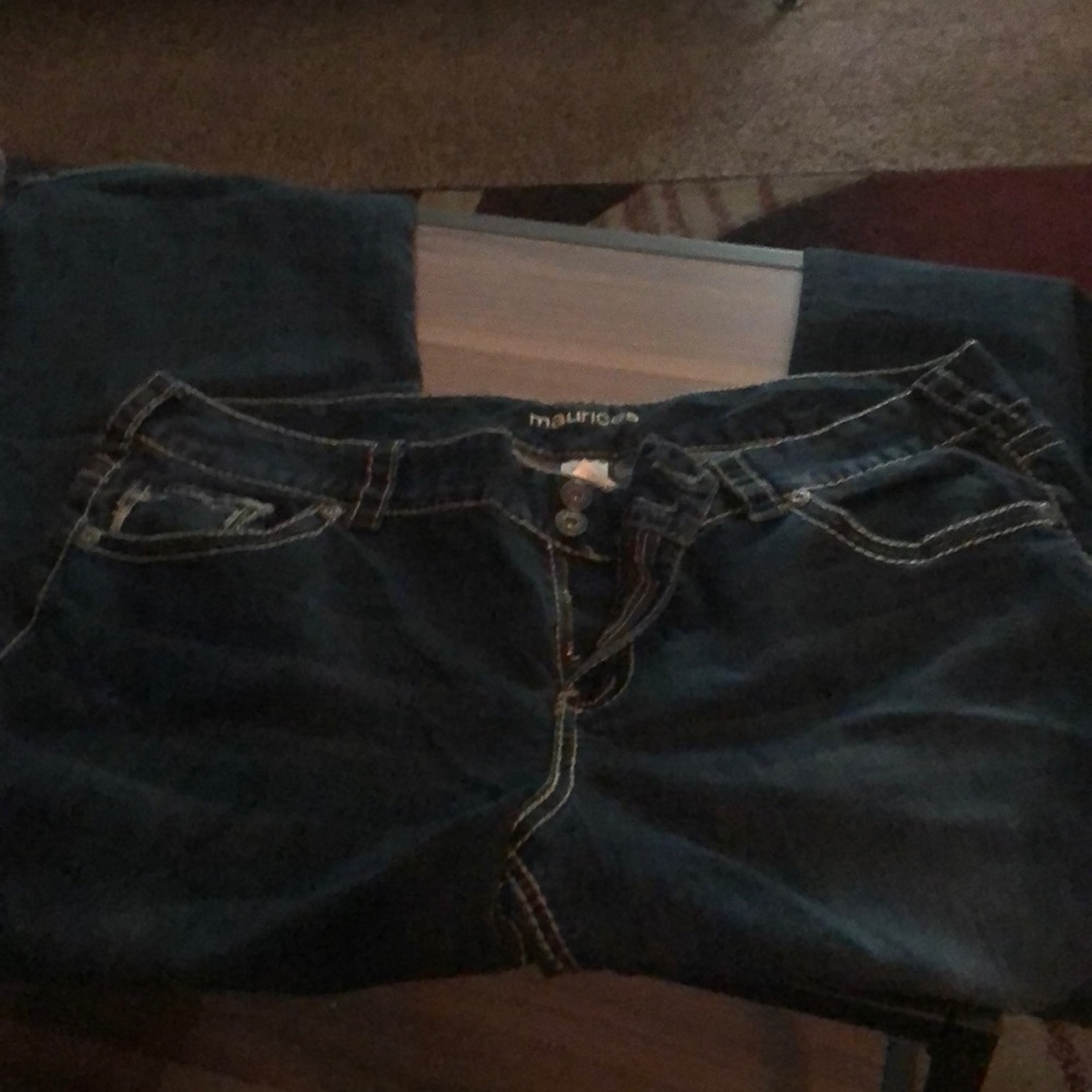 Maurices 20S wide leg jeans